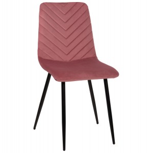 ΚΑΡΕΚΛΑ LATRELL ΒΕΛΟΥΔΟ ΣΑΠΙΟ ΜΗΛΟ ΜΕ ΜΑΥΡΑ ΜΕΤΑΛΛΙΚΑ ΠΟΔΙΑ 43x54x88Υεκ.