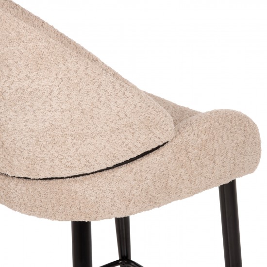 ΣΚΑΜΠΟ ΜΕΣΑΙΟΥ ΥΨΟΥΣ ΥΦΑΣΜΑ ΜΠΟΥΚΛΕ ΠΡΑΣΙΝΟ-ΜΕΤΑΛΛΙΚΑ ΠΟΔΙΑ 55x62x105Yεκ.