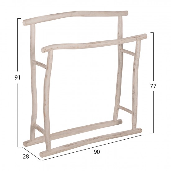 ΚΡΕΜΑΣΤΡΑ ΓΙΑ ΠΕΤΣΕΤΕΣ ΣΕ ΑΠΟΧΡΩΣΗ ΛΕΥΚΗ ΠΑΤΙΝΑ 90x28x77-91Y εκ.