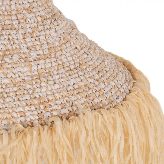 ΦΩΤΙΣΤΙΚΟ ΟΡΟΦΗΣ ΚΡΕΜΑΣΤΟ ΚΡΟΣΙΑ ΑΠΟ ΦΥΛΛΑ ΦΟΙΝΙΚΑ ΣΕ ΦΥΣΙΚΟ ΧΡΩΜΑ Φ53x45Yεκ.