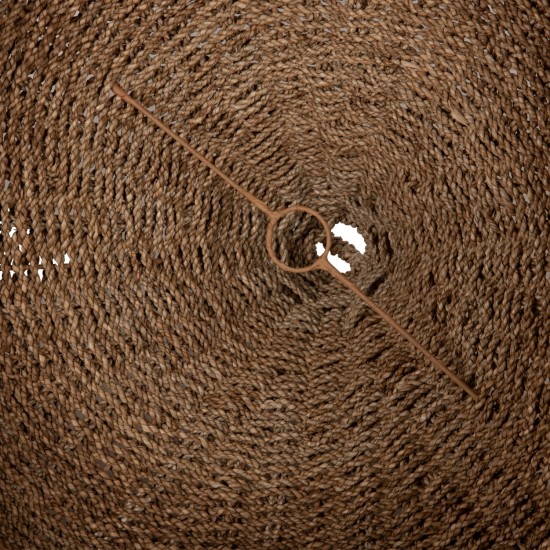 ΦΩΤΙΣΤΙΚΟ ΟΡΟΦΗΣ ΚΡΕΜΑΣΤΟ ΙΝΕΣ ΦΟΙΝΙΚΑ & SEAGRASS ΚΡΟΣΙΑ ΣΕ ΦΥΣΙΚΟ Φ62x42Yεκ.