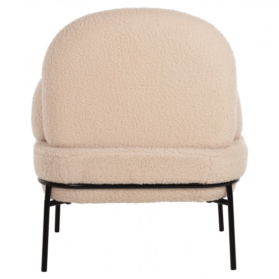 ΠΟΛΥΘΡΟΝΑ AGNES ΕΚΡΟΥ ΜΠΟΥΚΛΕ-ΜΑΥΡΑ ΜΕΤΑΛΛΙΚΑ ΠΟΔΙΑ 74x71x83Υεκ.