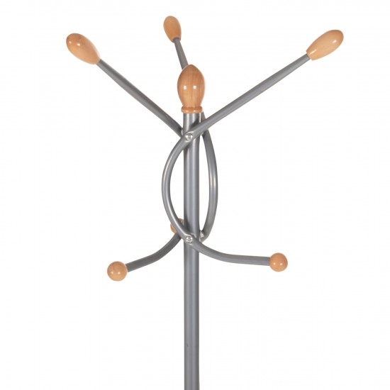 ΚΑΛΟΓΕΡΟΣ ΜΕΤΑΛΛΙΚΟΣ ΣΕ ΑΣΗΜΙ ΧΡΩΜΑ-7 ΣΗΜΕΙΑ ΚΡΕΜΑΣΗΣ 41x41x176Y εκ.