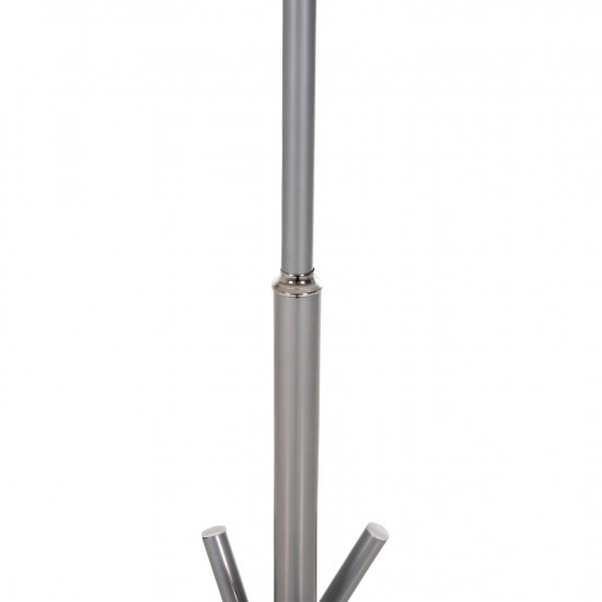 ΚΑΛΟΓΕΡΟΣ ΜΕΤΑΛΛΙΚΟΣ ΣΕ ΑΣΗΜΙ ΧΡΩΜΑ-7 ΣΗΜΕΙΑ ΚΡΕΜΑΣΗΣ 41x41x176Y εκ.