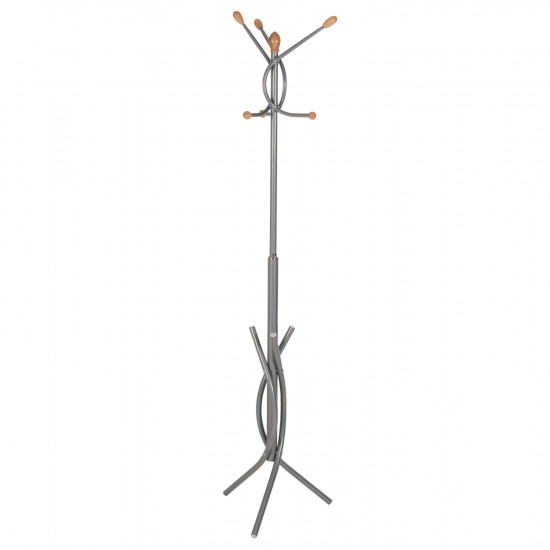 ΚΑΛΟΓΕΡΟΣ ΜΕΤΑΛΛΙΚΟΣ ΣΕ ΑΣΗΜΙ ΧΡΩΜΑ-7 ΣΗΜΕΙΑ ΚΡΕΜΑΣΗΣ 41x41x176Y εκ.