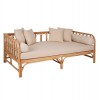 ΚΑΝΑΠΕΣ-ΚΡΕΒΑΤΙ ΕΞ. ΧΩΡΟΥ LIGNANO RATTAΝ ΦΥΣΙΚΟ-ΜΠΕΖ ΜΑΞΙΛΑΡΙΑ 200x100x75Υεκ.