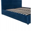 ΚΡΕΒΑΤΙ ALLIE 160Χ200 ΜΕ ΑΠΟΘΗΚΕΥΤΙΚΟ ΧΩΡΟ-ΜΠΛΕ ΒΕΛΟΥΔΟ