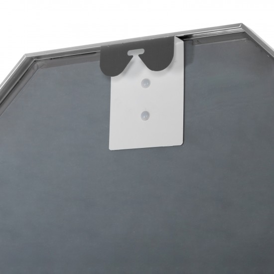 ΚΑΘΡΕΠΤΗΣ ΤΟΙΧΟΥ ΟΚΤΑΓΩΝΟΣ ΣΚΕΛΕΤΟΣ ΑΛΟΥΜΙΝΙΟΥ ΑΣΗΜΙ 55,5x2,5x55,5Υεκ.