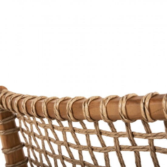 ΠΟΛΥΘΡΟΝΑ ΕΣΩΤ. ΧΩΡΟΥ VAYA ΞΥΛΟ ΤΕΑΚ-ΣΥΝΘΕΤΙΚΟ ΣΧΟΙΝΙ ΦΥΣΙΚΟ 54x59x84Υ εκ.