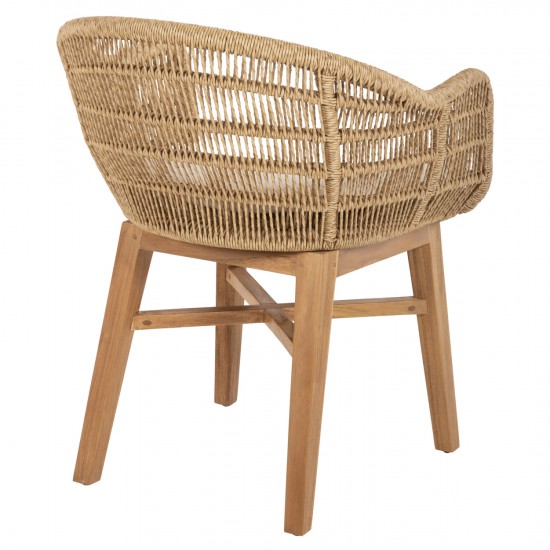 ΠΟΛΥΘΡΟΝΑ ΕΣΩΤ. ΧΩΡΟΥ LAMORA ΞΥΛΟ ΤΕΑΚ-ΣΥΝΘΕΤΙΚΟ ΣΧΟΙΝΙ-ΜΑΞΙΛΑΡΙ 58,5x58,5x76Υεκ.