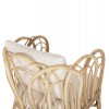 ΠΟΛΥΘΡΟΝΑ ESTOR RATTAN ΣΕ ΦΥΣΙΚΟ-ΛΕΥΚΟ ΜΑΞΙΛΑΡΙ 78x75x92Υ εκ.