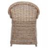 ΠΟΛΥΘΡΟΝΑ ΜΕ ΕΚΡΟΥ ΜΑΞΙΛΑΡΙ KEYLA ΚΑΦΕ RATTAN 63x65x87Υεκ. ΠΟΛΥΘΡΟΝΑ ΜΕ ΕΚΡΟΥ ΜΑΞΙΛΑΡΙ KEYLA ΚΑΦΕ RATTAN 63x65x87Υεκ.