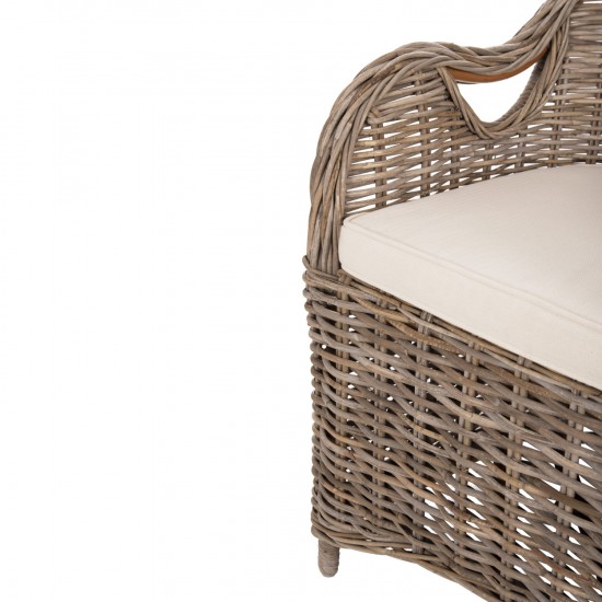 ΠΟΛΥΘΡΟΝΑ ΜΕ ΕΚΡΟΥ ΜΑΞΙΛΑΡΙ KEYLA ΚΑΦΕ RATTAN 63x65x87Υεκ. ΠΟΛΥΘΡΟΝΑ ΜΕ ΕΚΡΟΥ ΜΑΞΙΛΑΡΙ KEYLA ΚΑΦΕ RATTAN 63x65x87Υεκ.