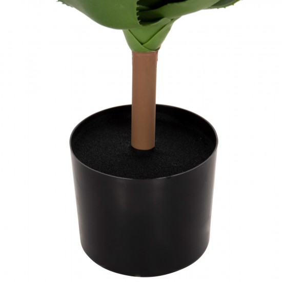 ΔΙΑΚΟΣΜΗΤΙΚΟ ΣΥΝΘΕΤΙΚΟ ΦΥΤΟ ΑΚΑΝΘΩΔΕΣ ΠΛΑΤΥΦΥΛΛΟ ΣΕ ΓΛΑΣΤΡΑ Φ15x12,5-62Υεκ.