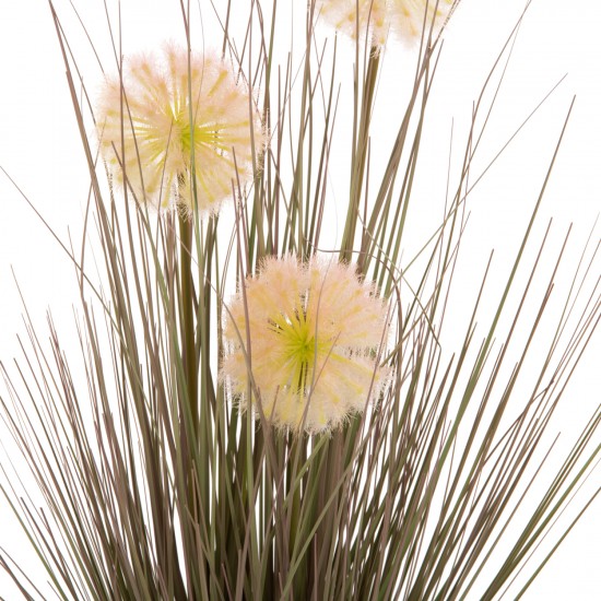ΔΙΑΚΟΣΜΗΤΙΚΟ ΣΥΝΘΕΤΙΚΟ ΦΥΤΟ DANDELION/GRASS ΣΕ ΓΛΑΣΤΡΑ Φ9,5x9-62Υεκ.