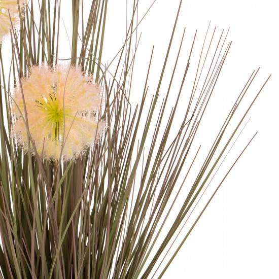 ΔΙΑΚΟΣΜΗΤΙΚΟ ΣΥΝΘΕΤΙΚΟ ΦΥΤΟ DANDELION/GRASS ΣΕ ΓΛΑΣΤΡΑ Φ9,5x9-62Υεκ.