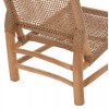 ΚΑΡΕΚΛΑ LONDER ΞΥΛΟ TEAK ΣΕ ΦΥΣΙΚΟ ΚΑΙ ΣΥΝΘΕΤΙΚΟ RATTAN 63x77x77Υεκ.