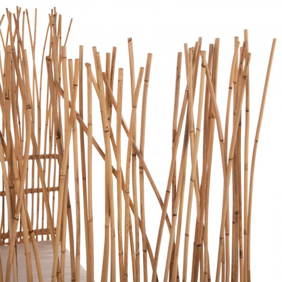 ΚΑΝΑΠΕΣ ΕΞ. ΧΩΡΟΥ ZEPHYR ΚΑΛΑΜΙΑ RATTAN ΦΥΣΙΚΟ-ΜΠΕΖ ΜΑΞΙΛΑΡΙΑ 200x120x142Yεκ.