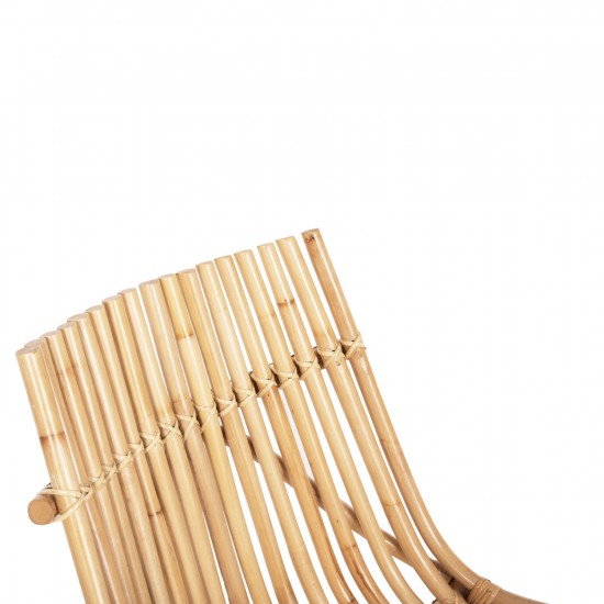 ΚΑΡΕΚΛΑ ΕΞΩΤ.ΧΩΡΟΥ CELLION ΡΑΒΔΟΙ RATTAN ΣΕ ΦΥΣΙΚΟ ΧΡΩΜΑ 51x67x96Yεκ.