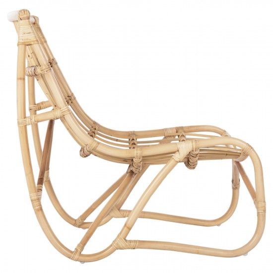 ΠΟΛΥΘΡΟΝΑ GRINN ΡΑΒΔΟΙ RATTAN ΣΕ ΦΥΣΙΚΟ 56,5x73,5x79,5Υ εκ.