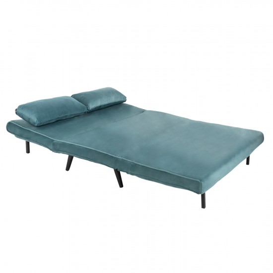 ΚΑΝΑΠΕΣ ΚΡΕΒΑΤΙ 2 ΑΤΟΜΩΝ ASMA  ΒΕΛΟΥΔΟ ΜΕΝΤΑ 140x80x77Yεκ.