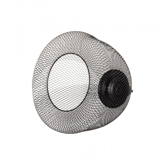 ΦΩΤΙΣΤΙΚΟ ΟΡΟΦΗΣ ΚΡΕΜΑΣΤΟ ΜΕΤΑΛΛΙΚΗ ΔΙΚΤΥΩΤΗ ΚΑΜΠΑΝΑ ΚΑΠΕΛΟ Φ32x137Yεκ.