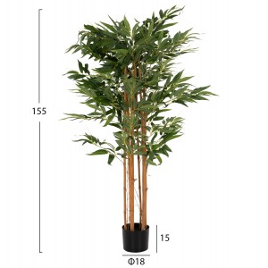 ΔΙΑΚΟΣΜΗΤΙΚΟ ΣΥΝΘΕΤΙΚΟ ΦΥΤΟ BAMBOO ΣΕ ΓΛΑΣΤΡΑ 155Υεκ.