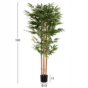 ΔΙΑΚΟΣΜΗΤΙΚΟ ΣΥΝΘΕΤΙΚΟ ΦΥΤΟ BAMBOO ΣΕ ΓΛΑΣΤΡΑ 180Υεκ. ΔΙΑΚΟΣΜΗΤΙΚΟ ΣΥΝΘΕΤΙΚΟ ΦΥΤΟ BAMBOO ΣΕ ΓΛΑΣΤΡΑ 180Υεκ.