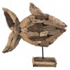 ΕΠΙΤΡΑΠΕΖΙΟ ΔΙΑΚΟΣΜΗΤΙΚΟ ΨΑΡΙ DRIFTWOOD ΣΕ ΦΥΣΙΚΟ 40x12x40Υ εκ.