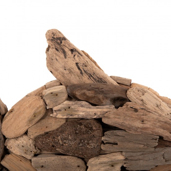 ΕΠΙΤΡΑΠΕΖΙΟ ΔΙΑΚΟΣΜΗΤΙΚΟ ΨΑΡΙ DRIFTWOOD ΣΕ ΦΥΣΙΚΟ 40x12x40Υ εκ.