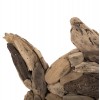 ΕΠΙΤΡΑΠΕΖΙΟ ΔΙΑΚΟΣΜΗΤΙΚΟ ΨΑΡΙ DRIFTWOOD ΣΕ ΦΥΣΙΚΟ 40x12x40Υ εκ.