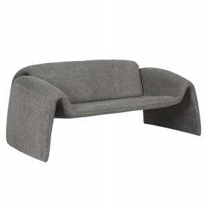 ΚΑΝΑΠΕΣ ΔΙΘΕΣΙΟΣ TREK ΜΕΤΑΛΛΙΚΟΣ ΣΚΕΛΕΤΟΣ-ΓΚΡΙ ΥΦΑΣΜΑ 160x80x63Υεκ.