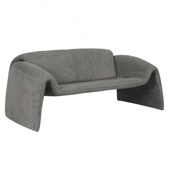 ΚΑΝΑΠΕΣ ΔΙΘΕΣΙΟΣ TREK ΜΕΤΑΛΛΙΚΟΣ ΣΚΕΛΕΤΟΣ-ΓΚΡΙ ΥΦΑΣΜΑ 160x80x63Υεκ.