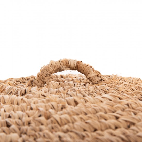 ΦΩΤΙΣΤΙΚΟ ΟΡΟΦΗΣ ΚΡΕΜΑΣΤΟ RATTAN ΣΕ ΦΥΣΙΚΟ Φ100x100-103Υεκ.