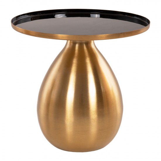 ΒΟΗΘΗΤΙΚΑ ΤΡΑΠΕΖΑΚΙΑ 2ΤΜΧ DEANNA ΜΕΤΑΛΛΟ ΣΕ ΜΑΥΡΟ&ΧΡΥΣΟ Φ50,5 & Φ40,5εκ.