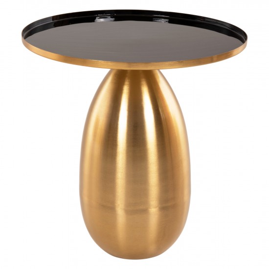 ΒΟΗΘΗΤΙΚΑ ΤΡΑΠΕΖΑΚΙΑ 2ΤΜΧ DEANNA ΜΕΤΑΛΛΟ ΣΕ ΜΑΥΡΟ&ΧΡΥΣΟ Φ50,5 & Φ40,5εκ.