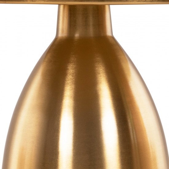 ΒΟΗΘΗΤΙΚΑ ΤΡΑΠΕΖΑΚΙΑ 2ΤΜΧ DEANNA ΜΕΤΑΛΛΟ ΣΕ ΜΑΥΡΟ&ΧΡΥΣΟ Φ50,5 & Φ40,5εκ.