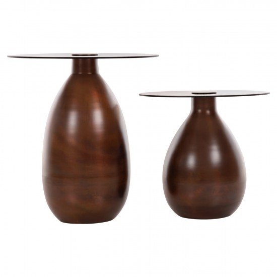 ΒΟΗΘΗΤΙΚΑ ΤΡΑΠΕΖΑΚΙΑ REGEN 2ΤΜΧ ΜΕΤΑΛΛΟ ΧΑΛΚΙΝΟ-ΓΥΑΛΙ Φ44 & Φ40 εκ.