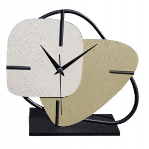 ΕΠΙΤΡΑΠΕΖΙΟ ΡΟΛΟΙ ΜΕΤΑΛΛΟ ΣΕ ΕΚΡΟΥ-ΑΝΟΙΧΤΟ ΠΡΑΣΙΝΟ-ΜΑΥΡΗ ΒΑΣΗ 25X22Υεκ.