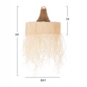 ΦΩΤΙΣΤΙΚΟ ΟΡΟΦΗΣ ΚΡΕΜΑΣΤΟ ΜΕ ΚΡΟΣΙΑ ΙΝΕΣ ΦΟΙΝΙΚΑ ΑΠΟΞΗΡΑΜΕΝΕΣ Φ41x34Yεκ