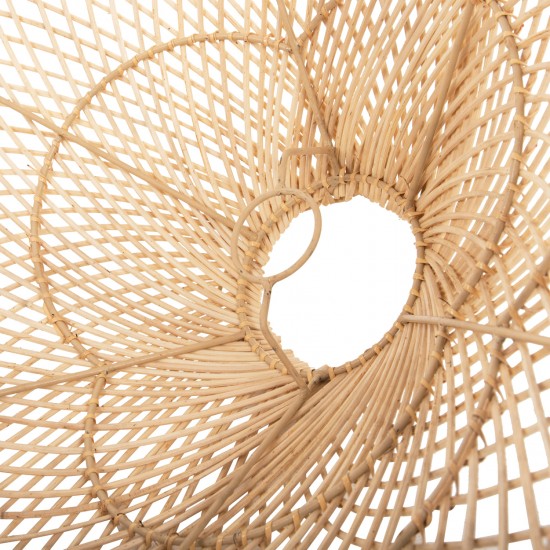 ΦΩΤΙΣΤΙΚΟ ΟΡΟΦΗΣ ΚΡΕΜΑΣΤΟ RATTAN ΣΕ ΦΥΣΙΚΟ ΧΡΩΜΑ Φ58,5x31Yεκ
