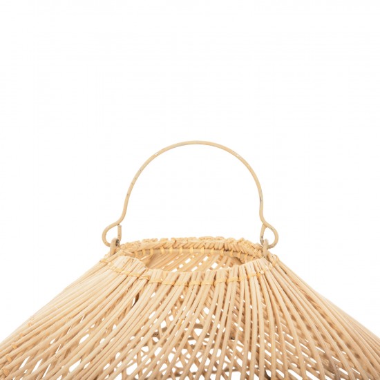 ΦΩΤΙΣΤΙΚΟ ΟΡΟΦΗΣ ΚΡΕΜΑΣΤΟ RATTAN ΣΕ ΦΥΣΙΚΟ ΧΡΩΜΑ Φ58,5x31Yεκ