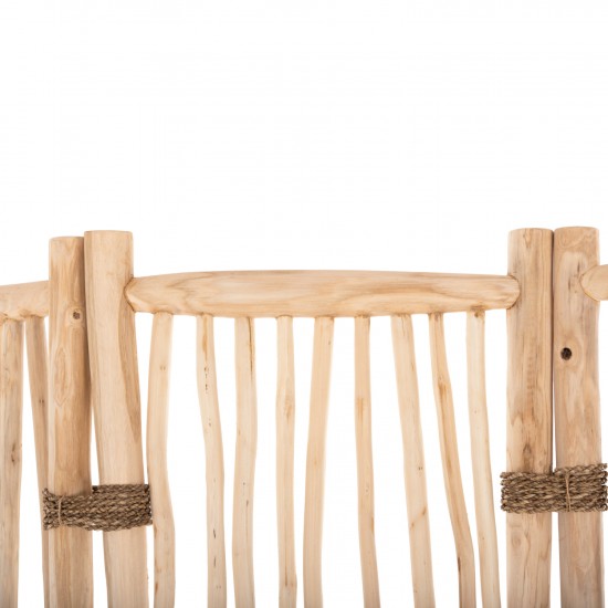 ΠΑΡΑΒΑΝ ΜΕ 3 ΦΥΛΛΑ ZENDOR ΚΛΑΔΙΑ ΤΕΑΚ ΣΕ ΦΥΣΙΚΟ 165x180Yεκ.