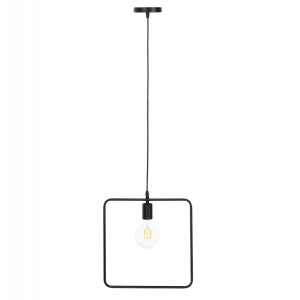 ΦΩΤΙΣΤΙΚΟ ΟΡΟΦΗΣ ΚΡΕΜΑΣΤΟ ΜΑΥΡΟ ΜΕΤΑΛΛΙΚΟ 33x33x134Y εκ.