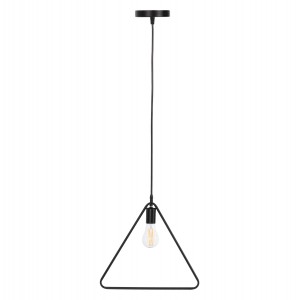 ΦΩΤΙΣΤΙΚΟ ΟΡΟΦΗΣ ΚΡΕΜΑΣΤΟ ΜΑΥΡΟ ΜΕΤΑΛΛΙΚΟ ΤΡΙΓΩΝΟ 38x132Υεκ.