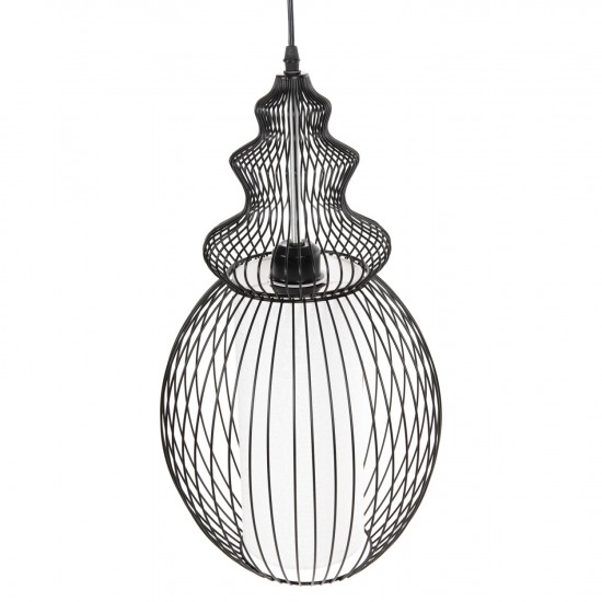 ΦΩΤΙΣΤΙΚΟ ΟΡΟΦΗΣ ΜΑΥΡΟ 26x26x48 εκ.