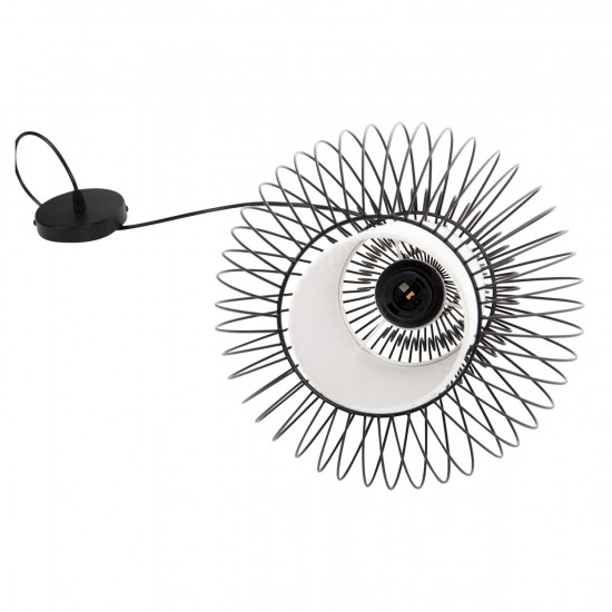 ΦΩΤΙΣΤΙΚΟ ΟΡΟΦΗΣ ΜΑΥΡΟ 26x26x48 εκ.