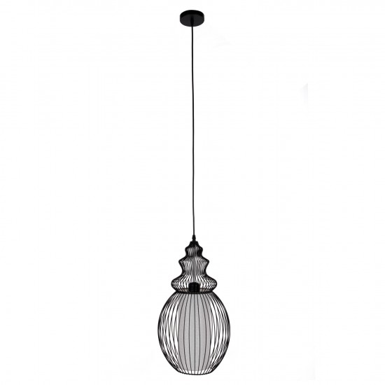 ΦΩΤΙΣΤΙΚΟ ΟΡΟΦΗΣ ΜΑΥΡΟ 26x26x48 εκ.