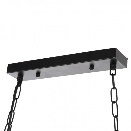 ΦΩΤΙΣΤΙΚΟ ΟΡΟΦΗΣ 6-ΦΩΤΟ ΚΡΕΜΑΣΤΟ ΞΥΛΟ-ΜΕΤΑΛΛΟ-ΓΥΑΛΙ 116Υεκ