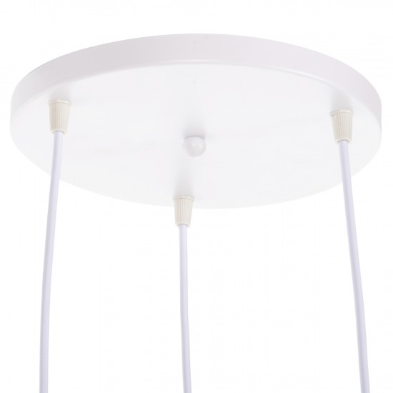 ΦΩΤΙΣΤΙΚΟ ΟΡΟΦΗΣ ΚΡΕΜΑΣΤΟ 3-ΦΩΤΟ ΜΕΤΑΛΛΟ-ΞΥΛΟ ΠΟΛΥΧΡΩΜΟ 105Υεκ.